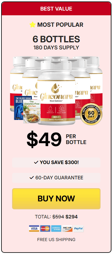 Buy Gluconara 6 Bottle